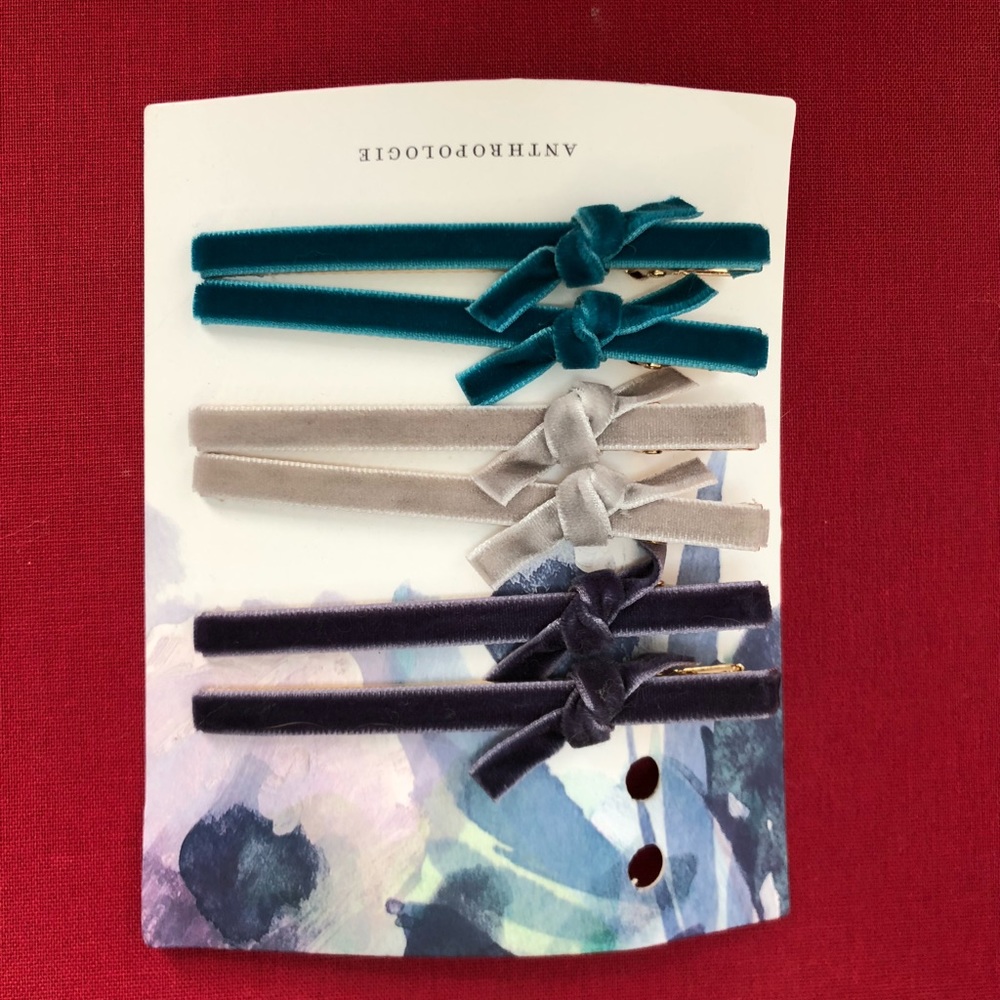 Anthropologie hair clips